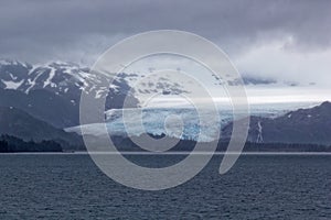 Prince William sound glacier view