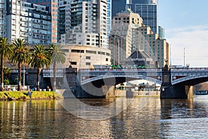 Princes Bridge and the Arts Centre - Melbourne