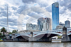 Princes Bridge and the Melbourne CBD