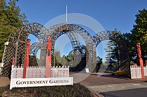 Princes Gate Archway Rotorua New Zealand