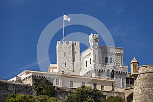 Princes Palace of Monaco in Monte Carlo, Cote D'Azur