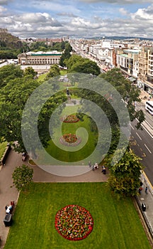 Princes Street Edinburgh photo