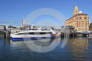 Princes wharf and Auckland Ferry Terminal New Zealand