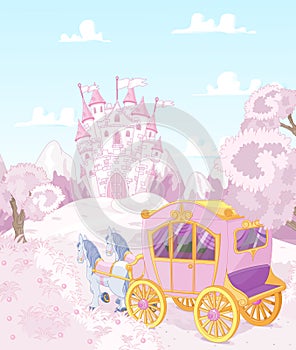 Princess Carriage Back to Kingdom