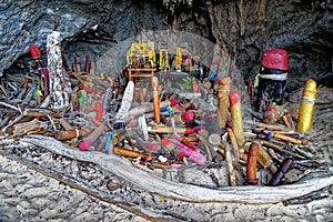 Princess Cave - Phallus symbols - Phra Nang Cave Shrine