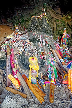 Princess Cave - Phallus symbols - Phra Nang Cave Shrine