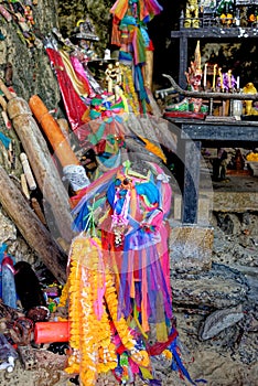 Princess Cave - Phallus symbols - Phra Nang Cave Shrine