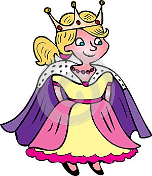 Princess with crown