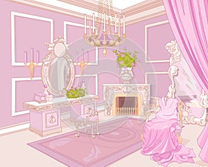 Princess dressing room