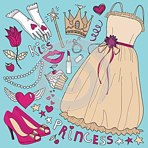 Princess fashion set