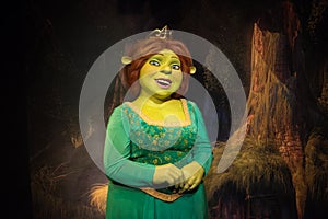 Princess Fiona, wax sculpture, Madame Tussaud