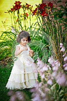 Princess in the garden