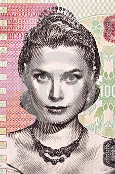 Princess Grace Kelly a portrait from money