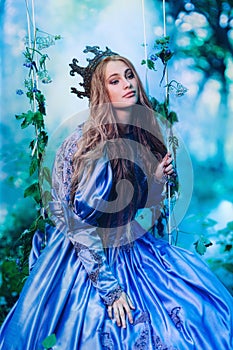 Princess in magic forest