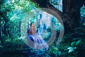 Princess in magic forest