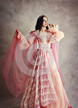Princess peach pink dress