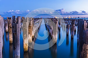 Princess Pier at sunset