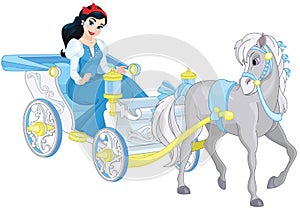 Princess in Royal Carriage