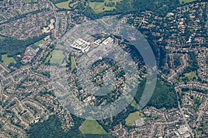 Princess Royal University Hospital, Bromley - aerial view