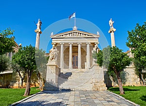 The Academy of Athens. Attica, Greece. photo