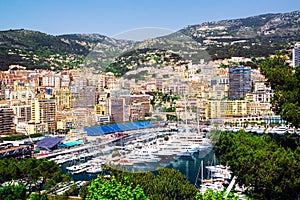 Principality of Monaco harbor