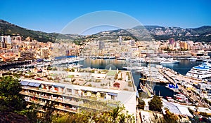 Principality of Monaco harbor