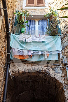 Principality of Seborga, a small village near Bordighera on the border between France and Italy