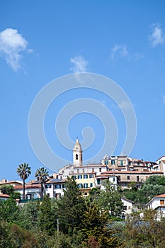 Principality of Seborga, a small village near Bordighera on the border between France and Italy