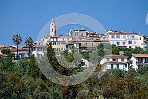 Principality of Seborga, a small village near Bordighera on the border between France and Italy