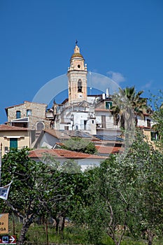 Principality of Seborga, a small village near Bordighera on the border between France and Italy