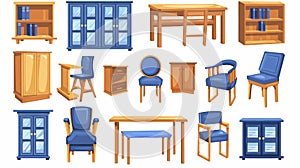 A principals office is a place in the school where teachers, pupils, and parents can meet and talk. The furniture is a