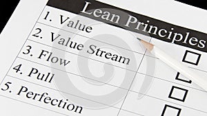 The Principles of Lean Thinking photo