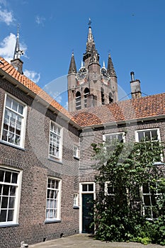 The Prinsenhof museum in the old town of Delft, the Netherlands