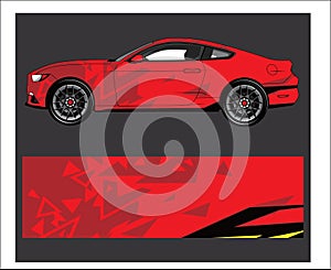 Car And Vehicle abstract racing graphic kit background for wrap and vinyl sticker photo