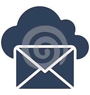 Mailbox Isolated Vector Icon that can easily modify or edit.