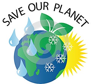 Save our planet header banner or event photo