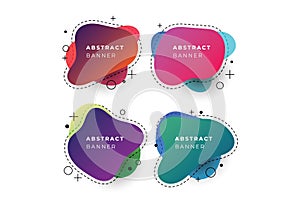 Abstract banner design - vector