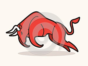 Bull charging, Bull attack