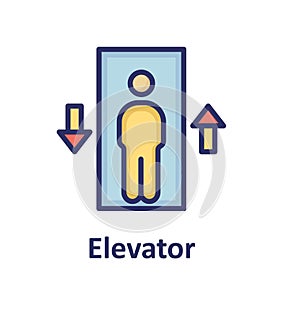 Elevator Isolated Vector Icon which can easily modify or edit Elevator Isolated Vector Icon which can easily modify or edit Eleva