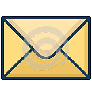 Mail Isolated Vector Icon which can easily modify or edit