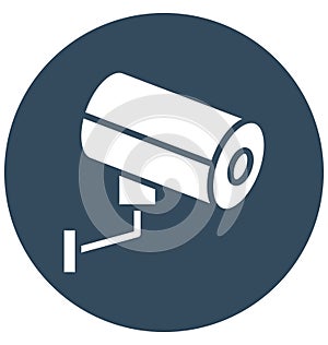 Ccd camera Isolated Vector Icon which can easily modify or edit photo
