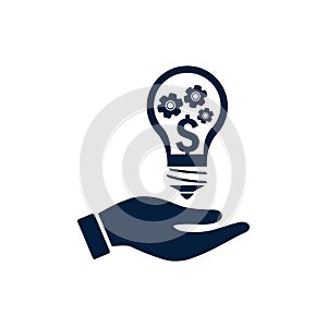 business, develop,setting, innovation, creative idea management icon