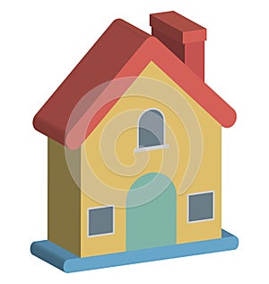 Print Villa Vector Icon Which can easily modify or edit