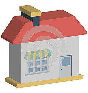 Print Villa Vector Icon Which can easily modify or edit  Villa Vector Icon Which can easily modify or edit