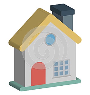 Print Villa Vector Icon Which can easily modify or edit  Villa Vector Icon Which can easily modify or edit