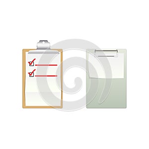 Vector Clipboards,High detailed note boards photo