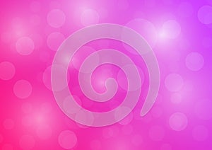 Pink Bubble Background banner web