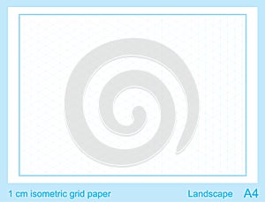 1 cm A4 isometric grid paper  isometric grid vector isometric grid graph