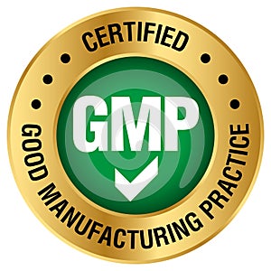 GMP vector badge