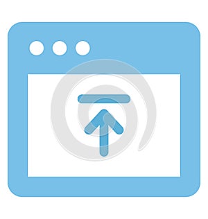 Upload data Vector related to web browser windows and fully editable